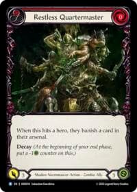 Restless Quartermaster - Armory Deck: Malice - Flesh and Blood TCG card