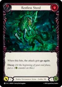 Restless Steed - Armory Deck: Malice - Flesh and Blood TCG card