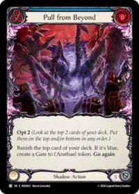 Pull from Beyond - Armory Deck: Malice - Flesh and Blood TCG card