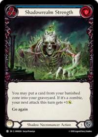 Shadowrealm Strength (Blue) - Armory Deck: Malice - Flesh and Blood TCG card
