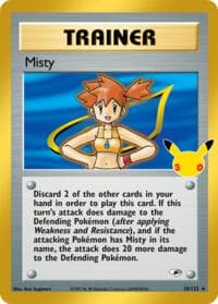 Misty - ME: 30th Celebration Classic Collection - Pokemon card