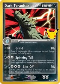 Dark Tyranitar - ME: 30th Celebration Classic Collection - Pokemon card