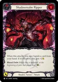 Shadowrealm Ripper (Red) - Usurp the Shadow Throne - Flesh and Blood TCG card