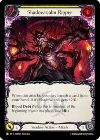 Shadowrealm Ripper (Yellow) - Usurp the Shadow Throne - Flesh and Blood TCG card
