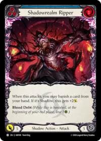 Shadowrealm Ripper (Blue) - Usurp the Shadow Throne - Flesh and Blood TCG card