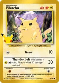 Pikachu - ME: 30th Celebration Classic Collection - Pokemon card