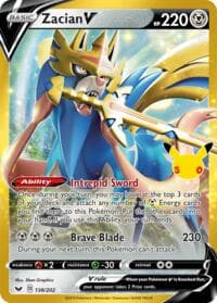 Zacian V - ME: 30th Celebration Classic Collection - Pokemon card