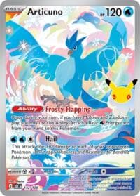 Articuno - ME: 30th Celebration - Pokemon card