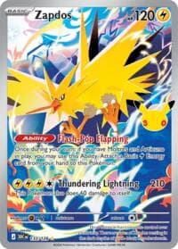 Zapdos - ME: 30th Celebration - Pokemon card