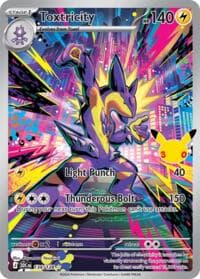 Toxtricity - ME: 30th Celebration - Pokemon card
