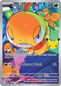 Scraggy - ME: 30th Celebration - Pokemon card