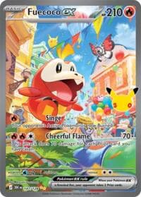 Fuecoco ex - ME: 30th Celebration - Pokemon card