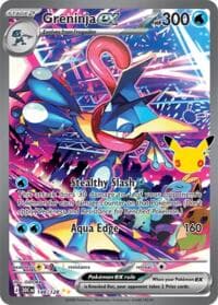 Greninja ex - ME: 30th Celebration - Pokemon card