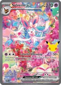 Sylveon ex - ME: 30th Celebration - Pokemon card