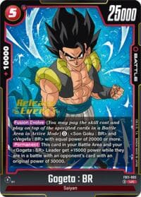 Gogeta : BR - Brightness of Hope Release Event Cards - Dragon Ball Super: Fusion World card