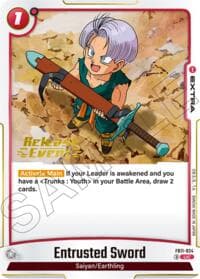 Entrusted Sword - Brightness of Hope Release Event Cards - Dragon Ball Super: Fusion World card