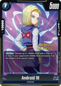 Android 18 - Brightness of Hope Release Event Cards - Dragon Ball Super: Fusion World card