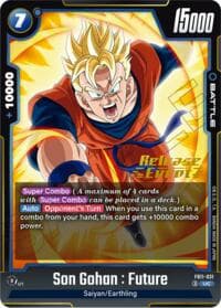 Son Gohan : Future - FB11-031 - Brightness of Hope Release Event Cards - Dragon Ball Super: Fusion World card