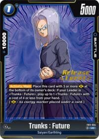 Trunks : Future - FB11-034 - Brightness of Hope Release Event Cards - Dragon Ball Super: Fusion World card