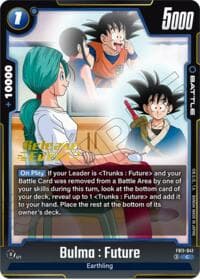Bulma : Future - FB11-041 - Brightness of Hope Release Event Cards - Dragon Ball Super: Fusion World card
