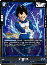 Vegeta - FB11-043 - Brightness of Hope Release Event Cards - Dragon Ball Super: Fusion World card