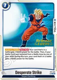 Desperate Strike - Brightness of Hope Release Event Cards - Dragon Ball Super: Fusion World card