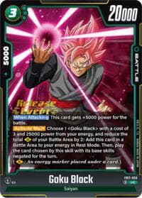 Goku Black - FB11-056 - Brightness of Hope Release Event Cards - Dragon Ball Super: Fusion World card
