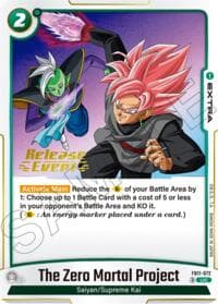 The Zero Mortal Project - Brightness of Hope Release Event Cards - Dragon Ball Super: Fusion World card