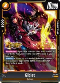 Giblet - FB11-081 - Brightness of Hope Release Event Cards - Dragon Ball Super: Fusion World card