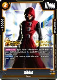Giblet - FB11-082 - Brightness of Hope Release Event Cards - Dragon Ball Super: Fusion World card