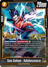 Son Gohan : Adolescence - FB11-091 - Brightness of Hope Release Event Cards - Dragon Ball Super: Fusion World card