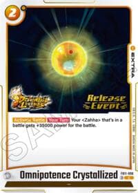 Omnipotence Crystallized - Brightness of Hope Release Event Cards - Dragon Ball Super: Fusion World card