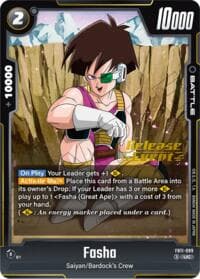 Fasha - Brightness of Hope Release Event Cards - Dragon Ball Super: Fusion World card
