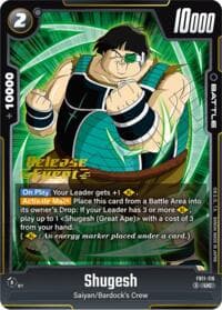 Shugesh - Brightness of Hope Release Event Cards - Dragon Ball Super: Fusion World card