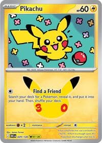 Pikachu - ME: 30th Celebration - Pokemon card