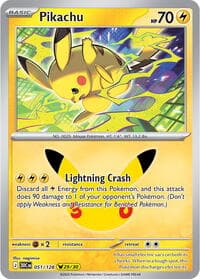 Pikachu - ME: 30th Celebration - Pokemon card