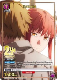 Makima (021) (Gold) - Union Arena Promotion Cards - Union Arena card