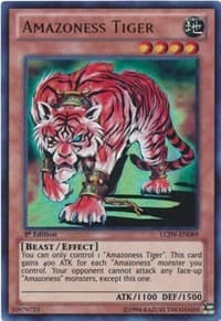 Amazoness Tiger - Legendary Collection 4: Joey's World - YuGiOh card
