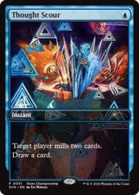 Thought Scour - Game Day & Store Championship Promos - Magic: The Gathering card