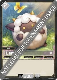 Lamball - Palworld Prototype Cards - Palworld OFFICIAL CARD GAME card
