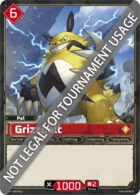Grizzbolt - Palworld Prototype Cards - Palworld OFFICIAL CARD GAME card