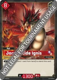 Jormuntide Ignis - Palworld Prototype Cards - Palworld OFFICIAL CARD GAME card