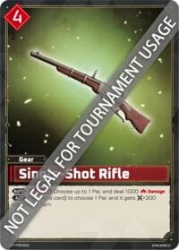 Single-Shot Rifle - Palworld Prototype Cards - Palworld OFFICIAL CARD GAME card