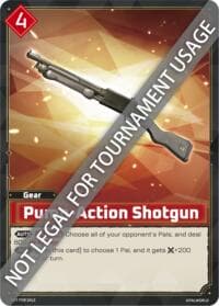 Pump-Action Shotgun - Palworld Prototype Cards - Palworld OFFICIAL CARD GAME card