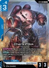 Char's Z'Gok - Starter Deck 11: Aquatic Assault - Gundam Card Game card