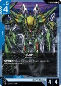 Ash - Starter Deck 11: Aquatic Assault - Gundam Card Game card