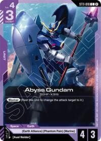 Abyss Gundam - Starter Deck 11: Aquatic Assault - Gundam Card Game card