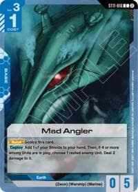 Mad Angler - Starter Deck 11: Aquatic Assault - Gundam Card Game card