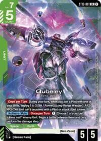 Qubeley - Starter Deck 13: Silent Barrage - Gundam Card Game card