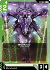 Bertigo - Starter Deck 13: Silent Barrage - Gundam Card Game card